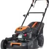 FUXTEC Grasmaaier Benzine - 51cm - 4-takt - 170cc - Zelfrijdend / Zelftrekkend /achterwielaandrijving - Mulchfunctie - Opvangbak 60L - FX-RM5170 -Tuin Aanleg 1045x1200 2
