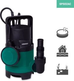 VONROC Dompelpomp/Waterpomp 400W - 8000l/h - Voor Vuil En Schoonwater - Met Vlotter 12 VONROC Dompelpomp/Waterpomp 400W - 8000l/h - Voor Vuil En Schoonwater - Met Vlotter -Tuin Aanleg 1105x1200 7