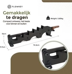Flowkey® Houtklover XL - Houtsplijter Bijl - Houtkliever Kloofwig Gietijzer - Voor Hout & Aanmaakhout - Inclusief Gratis Bevestigingsset -Tuin Aanleg 1163x1200 3