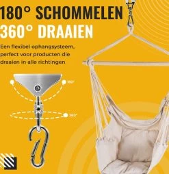 Itstrong® Plafondhaak Ophangsysteem Voor Binnen & Buiten – Ophanghaak Voor Bokszak – Schommel – Schommelstoel – Hangstoel - RVS -Tuin Aanleg 1166x1200 1
