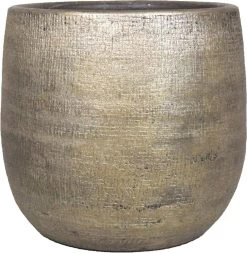 Luxe Plantenpot/bloempot Goud Mira Van Keramiek 29 Cm - Keramische Plantenpotten/plantenbakken -Tuin Aanleg 1170x1200 2