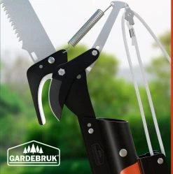 Gardebruk Takkenzaag Telescopisch - 2in1 Zaag & Snoeischaar - Oranje -Tuin Aanleg 1188x1200 7