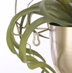 Mica Decorations Dexter Bloempot Wand - L34 X B14 X H34 Cm - Goud -Tuin Aanleg 1189x1200 8