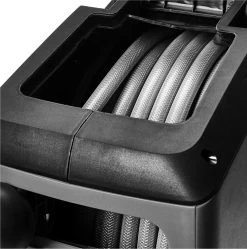 CoolHome Wandslangenbox 15 Meter + 1,5 Meter - Tuinslang Met Haspel- Slangenhouder 180° Draaibaar - Tuinslanghaspel Zwart - Grijs -Tuin Aanleg 1190x1200 14