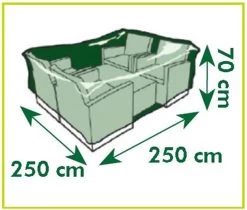 Nature - Tuinmeubelhoes - Beschermhoes Voor Loungeset - H70 X 250 X 250cm -Tuin Aanleg 1200x1022 1