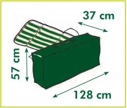 Nature - Tuinmeubelhoes - Beschermhoes Voor Tuinkussens - H57 X 128 X 37cm -Tuin Aanleg 1200x1022 2
