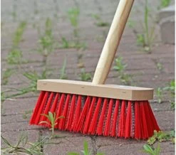 Synx Tools Harde Bezem Rood- Tuinbezem -Nylon - 30 Cm - Straatbezem - Bezems - Besem Veger - Buiten Bezem Met Steel 150 Cm - Schoonmaakartikelen - Schrobborstels -Tuin Aanleg 1200x1057 2