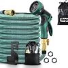 IBright Extra Sterke Uitrekbare Tuinslang - Flexibel - 15 Meter - Inclusief Opbergtas ,Sproeier ,Koppelstuk En Ophanghaak - Groen -Tuin Aanleg 1200x1065 2