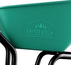 Gardebruk Kruiwagen 100 L - Kunststof Kuip – Tot 150KG Groen -Tuin Aanleg 1200x1099 2