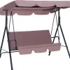 Outsunny Hollywoodschommel 3-zits Tuinschommel Schommelbank Met Dak 3 Kleuren 84A-054 -Tuin Aanleg 1200x1116 1