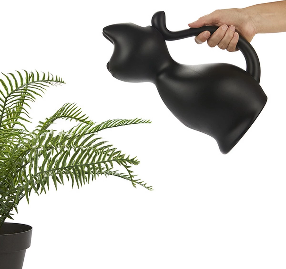 Balvi Meow! Kat Gieter - Zwart 4 Balvi Meow! Kat Gieter - Zwart - Afbeelding 2