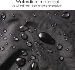 Merkloos Beschermhoes Voor Tuinmeubelen - 250x250x90cm - Zwart 13 Merkloos Beschermhoes Voor Tuinmeubelen - 250x250x90cm - Zwart -Tuin Aanleg 1200x1129 1