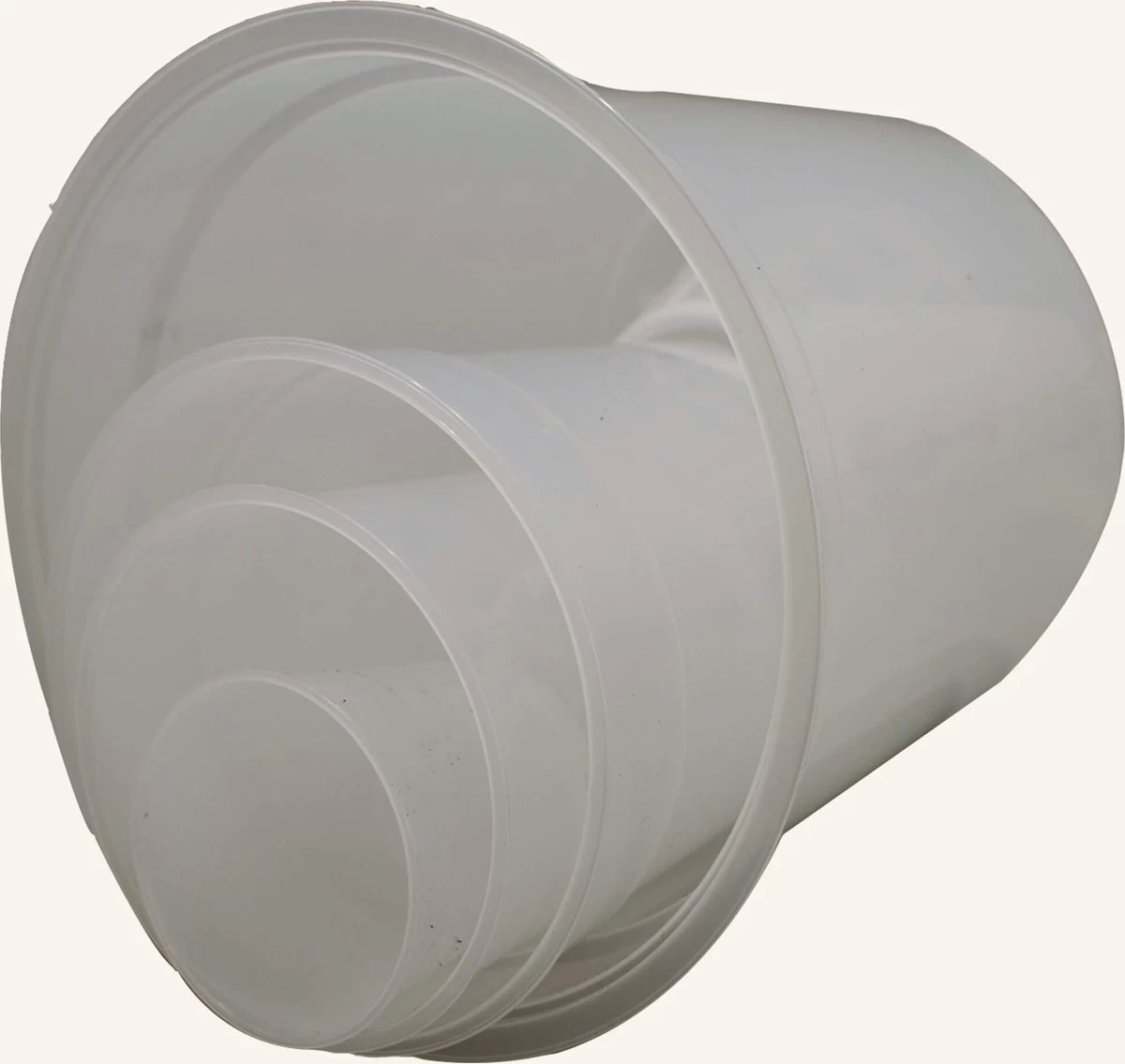 Sybotanica Aroid / Orchidee Plantenpot - 8cm - Doorzichtig - 5x 4 Sybotanica Aroid / Orchidee Plantenpot - 8cm - Doorzichtig - 5x - Afbeelding 2