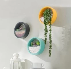 Ronde Muur Plantenbak Zwart - Decoratie - Planten - Interieur - Bloemen - Woondecoratie - Muurbekleding - -Tuin Aanleg 1200x1167 10