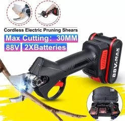 Accu Snoeischaar-88 VOLT-9000 MAh-COMPLETE SET-Professioneel-Hovenier-Tuinman 13 Accu Snoeischaar-88 VOLT-9000 MAh-COMPLETE SET-Professioneel-Hovenier-Tuinman -Tuin Aanleg 1200x1168 3