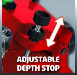 Einhell Kettingslijper GC-CS 235 E (235 W - 3.000 /min - Kettingspanner - Slijpschijf - Verlichting - Draaibare Slijpkop - Dieptebegrenzer) Slijpkop - Dieptebegrenzer) -Tuin Aanleg 1200x1169 3