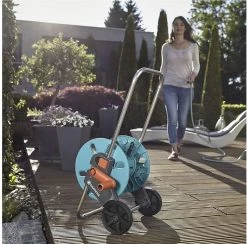 GARDENA AquaRoll S Slangenwagen - Verstelbare Handgreep - Excl. Tuinslang -Tuin Aanleg 1200x1186 8