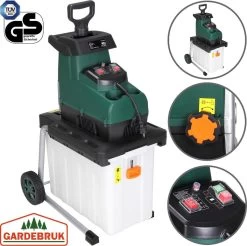 Gardebruk Hakselaar Elektrisch 2800W - 45mm Takdikte - Opvangbak 60 L 17 Gardebruk Hakselaar Elektrisch 2800W - 45mm Takdikte - Opvangbak 60 L -Tuin Aanleg 1200x1197 13