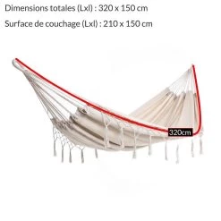 Detex Hangmat Met Franjes - 320x150cm – Belastbaar Tot 300kg Beige 13 Detex Hangmat Met Franjes - 320x150cm – Belastbaar Tot 300kg Beige -Tuin Aanleg 1200x1198 22