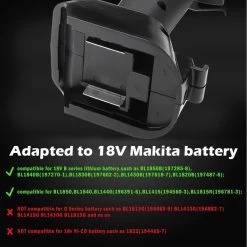 Violeworks® Accu Kettingzaag - Snoeizaag - Mini Kettingzaag - Handkettingzaag - Ook Voor Makita - Elektrische Kettingzaag - Elektrische Snoeischaar - Op Batterij - 2900 MAh - 1080W - 88V -Tuin Aanleg 1200x1198 35