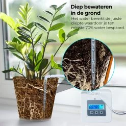 Automatisch Bewateringssysteem Voor Kamerplanten Met Pomp – Waterdruppelaar – Watergeefsysteem– Planten Watergever -Tuin Aanleg 1200x1198 38