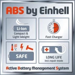 Einhell Accu Bladblazer GE-CL 18 Li E Kit (1x2,0Ah) Power X-Change (Li-Ion - 18 V - 12000 Min-1 - 210 Km/h Blaasluchtstroom - Incl. 2,0 Ah Accu En Lader) 25 Einhell Accu Bladblazer GE-CL 18 Li E Kit (1x2,0Ah) Power X-Change (Li-Ion - 18 V - 12000 Min-1 - 210 Km/h Blaasluchtstroom - Incl. 2,0 Ah Accu En Lader) -Tuin Aanleg 1200x1200 1003