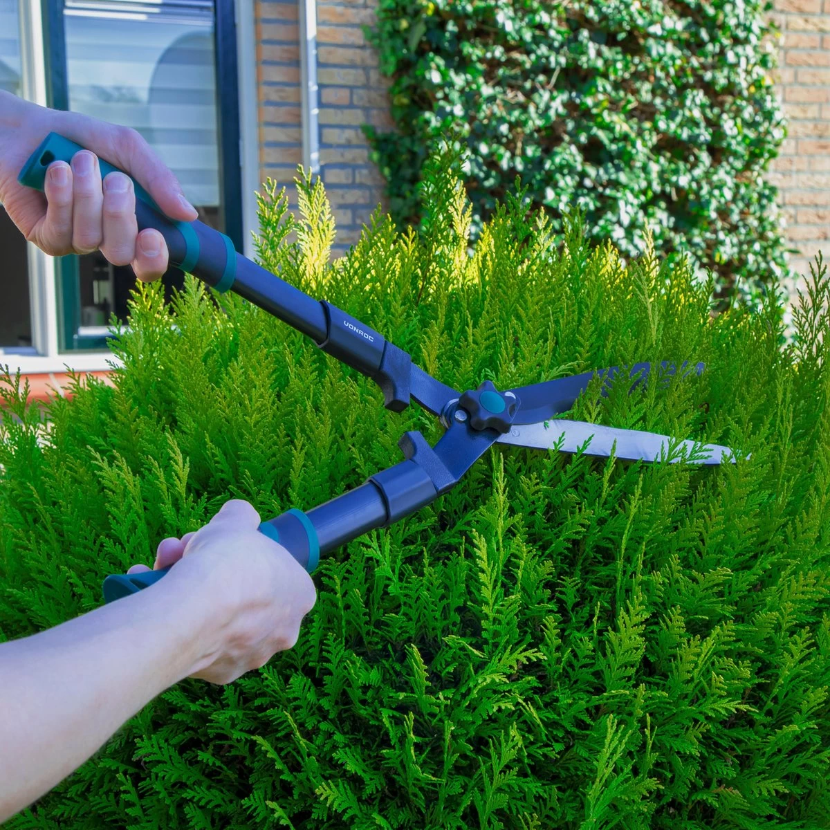 VONROC Snoeischaren Set / Snoeiset - 3-delig - Takkenschaar, Heggenschaar En Snoeischaar 8 VONROC Snoeischaren Set / Snoeiset - 3-delig - Takkenschaar, Heggenschaar En Snoeischaar - Afbeelding 6