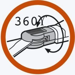 GARDENA Comfort Grasschaar - 360° Draaibaar - Antikleef Coating - Golfsnede -Tuin Aanleg 1200x1200 1194