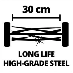 Einhell Kooimesmaaier - GC-HM 300 - Handmaaier - 30cm - 16L -Tuin Aanleg 1200x1200 1257