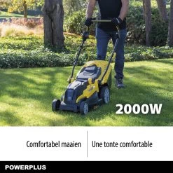 Powerplus POWXG6281 Elektrische Grasmaaier - Grasmachine Voor Middelgrote En Grote Tuin - 2000W - Maaibreedte 420mm - Verstelbare Maaihoogte - Mulching Functie - Incl. 40L Opvangbak 12 Powerplus POWXG6281 Elektrische Grasmaaier - Grasmachine Voor Middelgrote En Grote Tuin - 2000W - Maaibreedte 420mm - Verstelbare Maaihoogte - Mulching Functie - Incl. 40L Opvangbak -Tuin Aanleg 1200x1200 1317