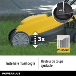 Powerplus POWXG6212T Elektrische Grasmaaier - Grasmachine Voor Kleine En Middelgrote Tuin - 1300W - Maaibreedte 320mm - Verstelbare Maaihoogte - 30L Opvangbak - Incl. Grastrimmer 250W 11 Powerplus POWXG6212T Elektrische Grasmaaier - Grasmachine Voor Kleine En Middelgrote Tuin - 1300W - Maaibreedte 320mm - Verstelbare Maaihoogte - 30L Opvangbak - Incl. Grastrimmer 250W -Tuin Aanleg 1200x1200 1331