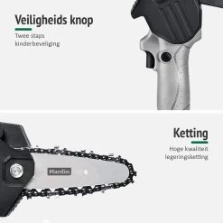 Mardin Mini Kettingzaag - Snoeizaag - Kettingzaag - Kettingzaag Electrisch Met 2 Accu - Inclusief Koffer - 1 Extra Accu - Grijs 18 Mardin Mini Kettingzaag - Snoeizaag - Kettingzaag - Kettingzaag Electrisch Met 2 Accu - Inclusief Koffer - 1 Extra Accu - Grijs -Tuin Aanleg 1200x1200 1524