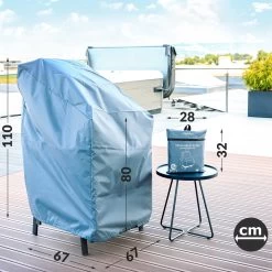 Chefarone Beschermhoes Tuinstoelen - Tuinstoelen Hoes - Tuinmeubelen - Weerbestendig - UV-bescherming - Grijs 11 Chefarone Beschermhoes Tuinstoelen - Tuinstoelen Hoes - Tuinmeubelen - Weerbestendig - UV-bescherming - Grijs -Tuin Aanleg 1200x1200 154