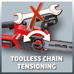 Einhell Accu Kettingzaag GE-LC 18 Li Kit (1x3,0Ah) Power X-Change (Li-Ion - 18 V - 25 Cm Zwaardlengte - 23 Cm Snijlengte - Terugslagbescherming - Kettingvangbout - Incl. 3,0 Ah Accu En Lader) -Tuin Aanleg 1200x1200 1541