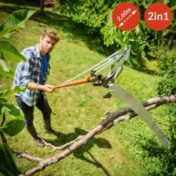 Gardebruk Takkenzaag Telescopisch - 2in1 Zaag & Snoeischaar - Oranje -Tuin Aanleg 1200x1200 1572