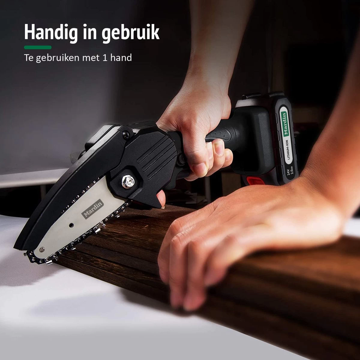 Mardin Mini Kettingzaag Accessoires Set - Snoeizaag - Kettingzaag - Kettingzaag Electrisch - 2x Ketting Plus X2 Zaagblad 6 Mardin Mini Kettingzaag Accessoires Set - Snoeizaag - Kettingzaag - Kettingzaag Electrisch - 2x Ketting Plus X2 Zaagblad - Afbeelding 4