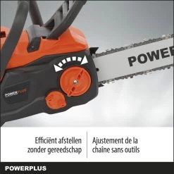 Powerplus Dual Power POWDPGSET33 Accu Kettingzaag - 40V - 30 Cm Zwaardlengte -2x20V Accu -1 X Lader -Tuin Aanleg 1200x1200 1682