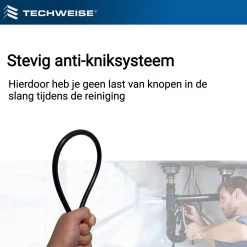 Techweise - Rioolslang Voor Kärcher K2 T/m K7 - 15M - Met Voorwaartse Hogedruksproeiers 19 Techweise - Rioolslang Voor Kärcher K2 T/m K7 - 15M - Met Voorwaartse Hogedruksproeiers -Tuin Aanleg 1200x1200 1762