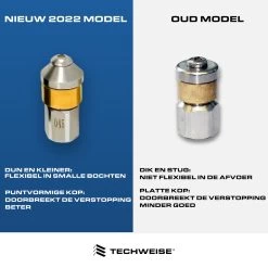 Techweise - Rioolslang Voor O.a. Kärcher - 15M - Met Roterende En Voorwaartse Kop -Tuin Aanleg 1200x1200 1791