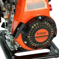 Kibani Waterpomp 8.000 Liter P/uur - 98 Cc / 1.5 PK 4-takt Benzine Motor - 4000 Toeren/Minuut - Doorstroming 8 M³ P/uur - Tuinpomp -Tuin Aanleg 1200x1200 1859