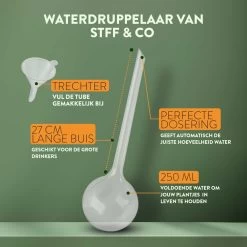 STFF & Co® Waterdruppelaar Voor Planten – Irrigatiesysteem Automatisch Watergeefsysteem – Waterbollen Voor Planten – Bewateringssysteem – 8 Stuks - 8cm -Tuin Aanleg 1200x1200 1871