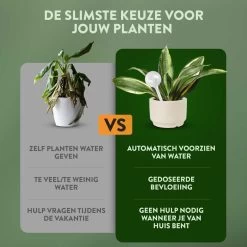 STFF & Co® Waterdruppelaar Voor Planten – Irrigatiesysteem Automatisch Watergeefsysteem – Waterbollen Voor Planten – Bewateringssysteem – 8 Stuks - 8cm -Tuin Aanleg 1200x1200 1872