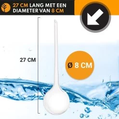 Waterdruppelaar Set Van 6 Stuks Voor Planten Transparant – 27 CM – Automatisch Watergeefsysteem Voor Kamerplanten – Planten Watergever Met Druppelsysteem – Waterbol -Tuin Aanleg 1200x1200 1900