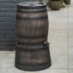 Nature - Regenton - Whiskyvat - 50L - H49,5 X Ø38cm -Tuin Aanleg 1200x1200 2108