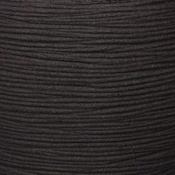 Capi Europe - Bloempot Bol Rib NL - 35x34 - Zwart - Voor Binnen En Buiten - KBLR932 -Tuin Aanleg 1200x1200 2264