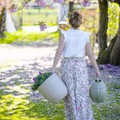 Capi Europe - Bloempot Bol Waste Rib NL - 35x34 - Terrazzo Beige - Voor Binnen En Buiten - KTBR932 -Tuin Aanleg 1200x1200 2311