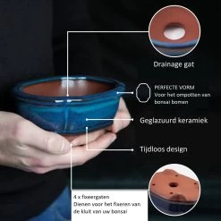Happy Seed Keramieken Bonsai Pot (schaal) - Marine Blauw - Geglazuurd 12 Happy Seed Keramieken Bonsai Pot (schaal) - Marine Blauw - Geglazuurd -Tuin Aanleg 1200x1200 2364