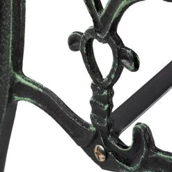 Relaxdays Tuinbank - Gietijzer - Parkbank - Tweezitter - Balkon & Terras - Houten Bank -Tuin Aanleg 1200x1200 330