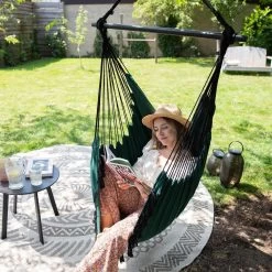 Vita5 XXL Hangstoel | Binnen&Buiten Hangnest | Incl. 2 Kussens En Boekenvak | Volwassenen&Kinderen | Hangmatstoel Tot 225kg | Donkergroen 25 Vita5 XXL Hangstoel | Binnen&Buiten Hangnest | Incl. 2 Kussens En Boekenvak | Volwassenen&Kinderen | Hangmatstoel Tot 225kg | Donkergroen -Tuin Aanleg 1200x1200 389