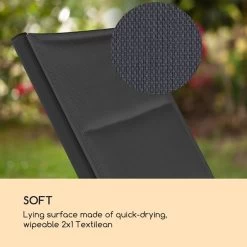 Blumfeldt Limala Tuinstoel - Ligstoel - Relaxstoel - Rugleuning In 6 Standen Verstelbaar - 2 Vielen - Draagkracht: Max. 150 Kg -Tuin Aanleg 1200x1200 452